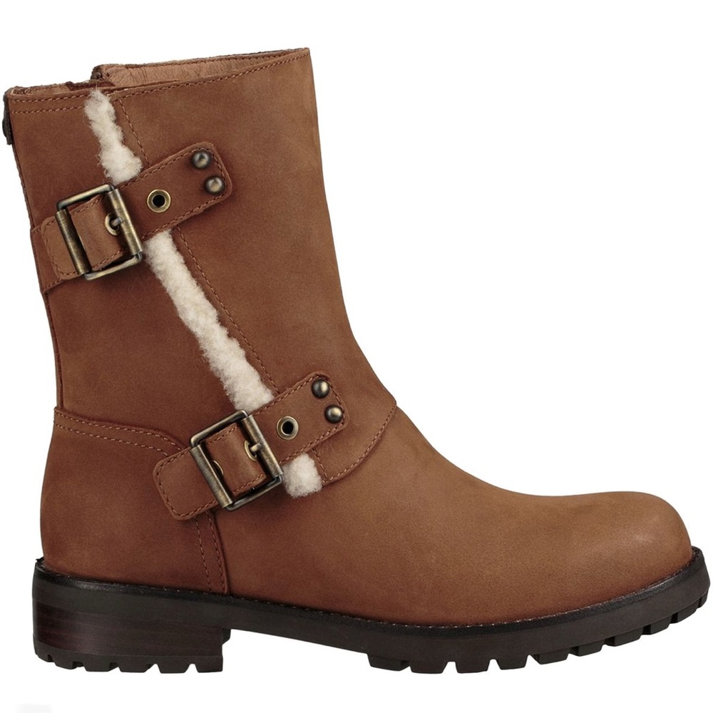 NWOT - UGG ladies waterproof Niels III chestnut winter boots size 5.5